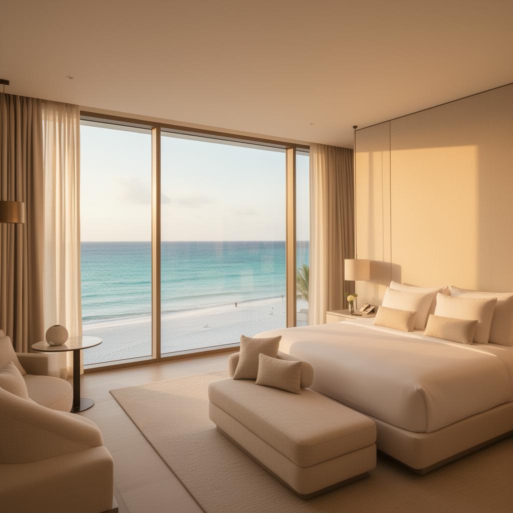 Suite di lusso con vista sull'oceano