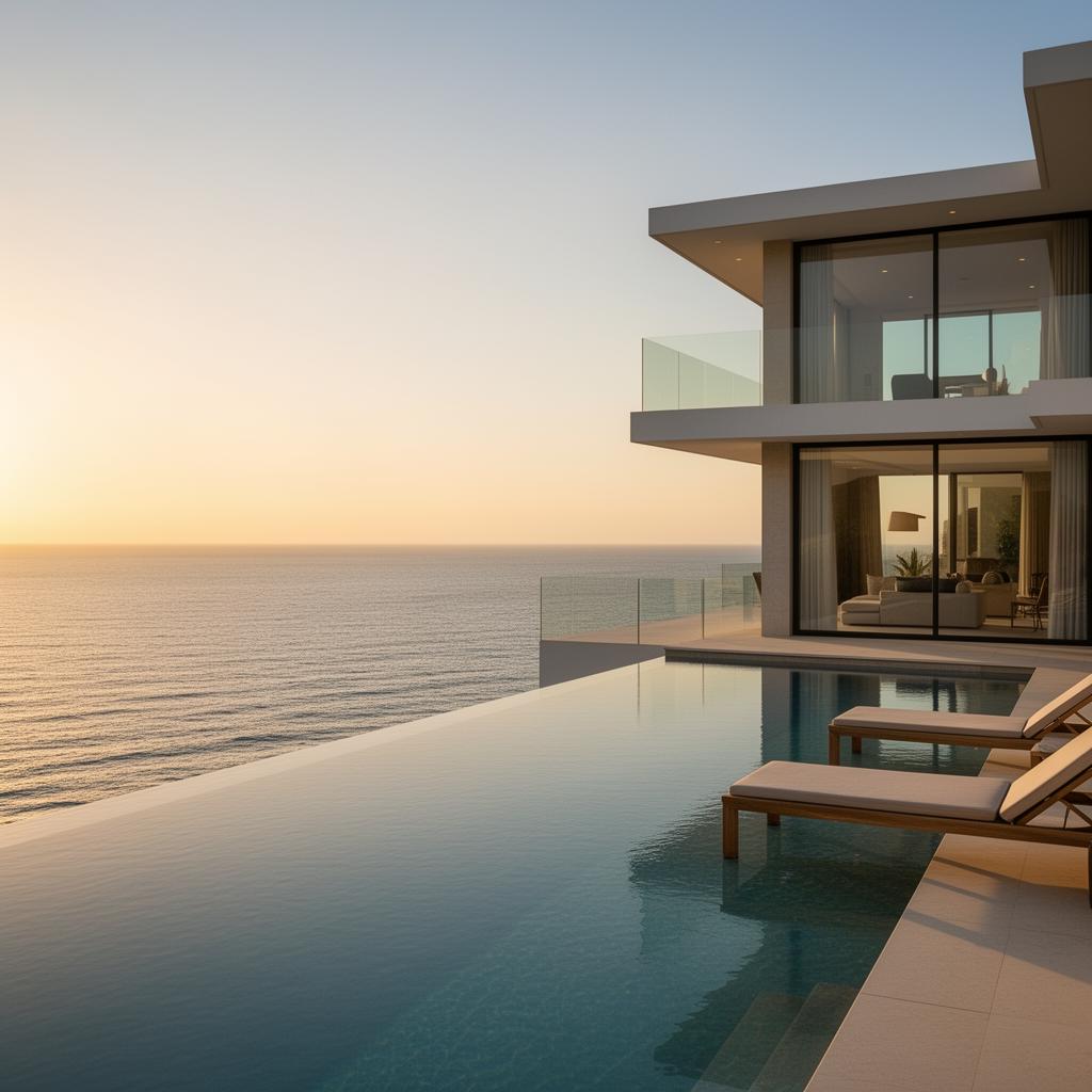 Villa di lusso per affitti vacanza con piscina a sfioro